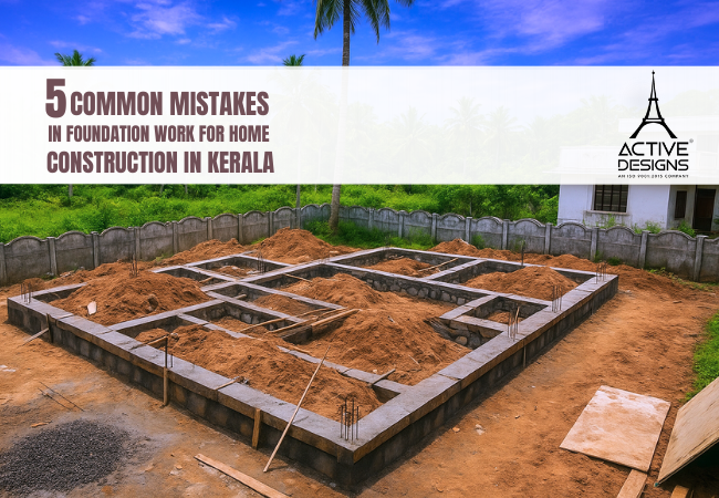 5 Common Mistakes in Foundation Work for Home Construction in Kerala 