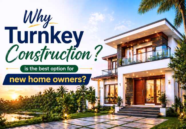 Why Turnkey Construction is the best option for new home owners 