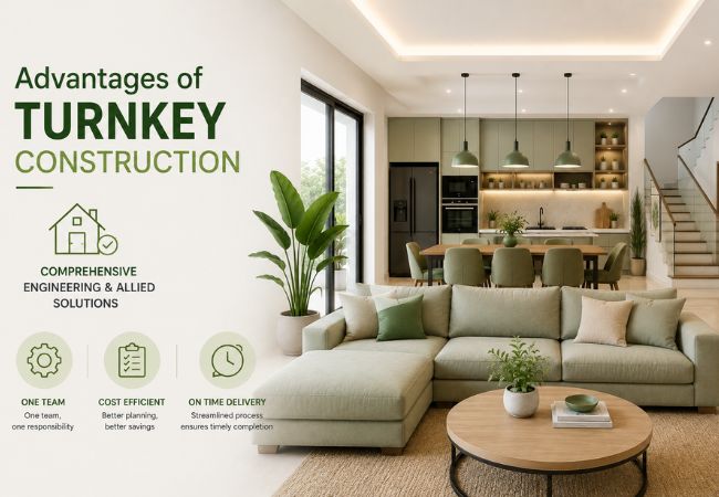 How Turnkey Construction and Interior Design Save Time and Money 